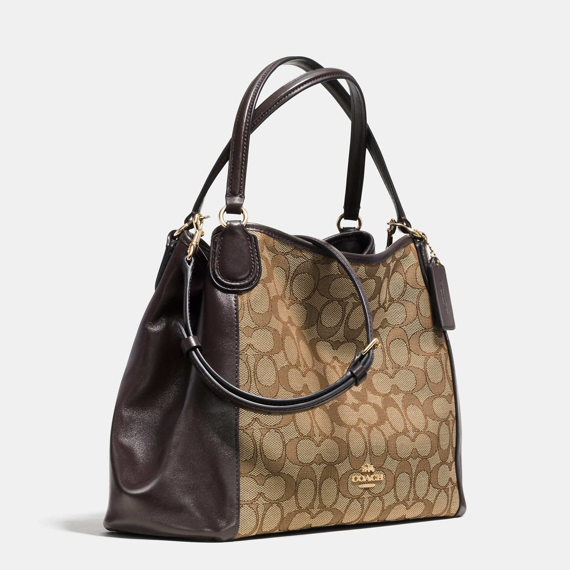 Coach Edie Shoulder Bag 28 In Signature Jacquard | Women